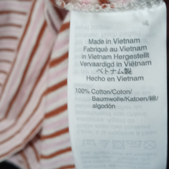 Striped tank top with pocket - Picture 5 of 7